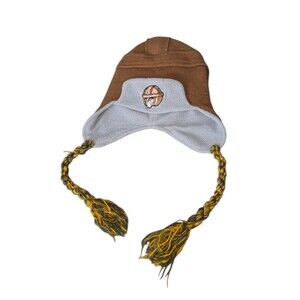 Green Bay Packers Kid's Hat Helmet Cap NFL Rush Zone Tassel Corduroy Boys 2-4